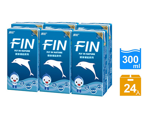 商品名稱：【黑松】黑松FIN健康補給飲料 300mlx24入